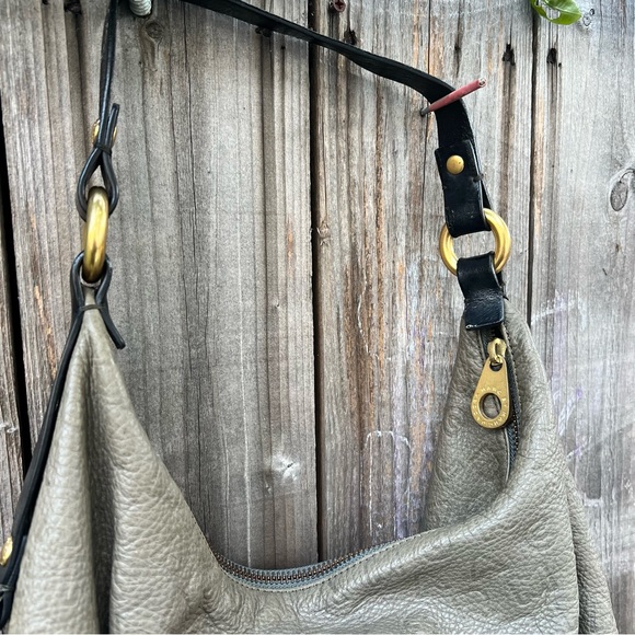 Marc Jacobs Lettering Embossed Leather  Hobo - Picture 6 of 9